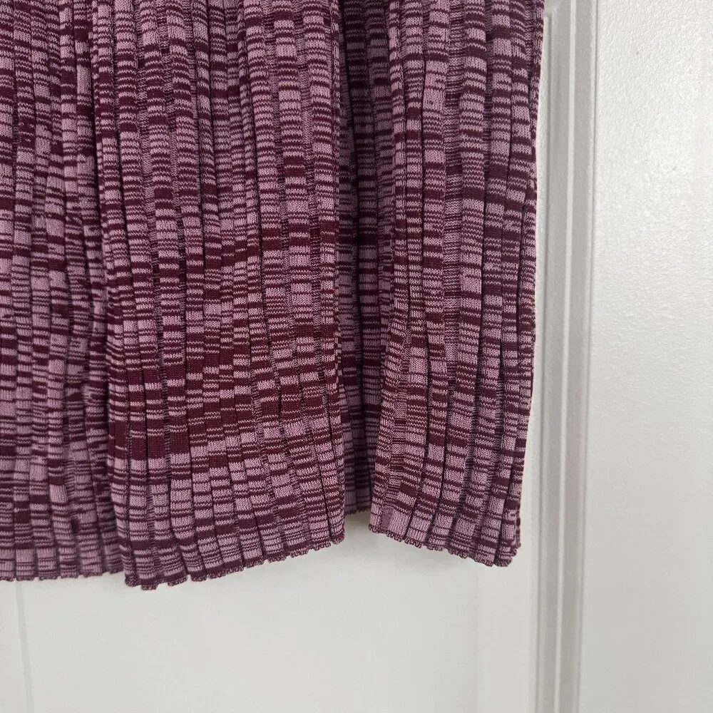 COS Mélange Ribbed Midi Dress - Picture 8 of 9